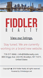 Mobile Screenshot of fiddlerrealty.com